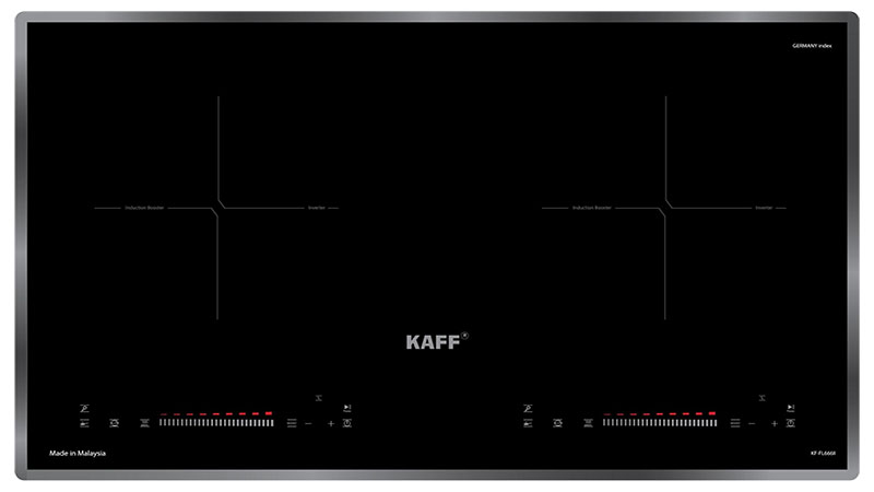 Bếp điện từ đôi Kaff KF-FL666II - Hàng chính hãng