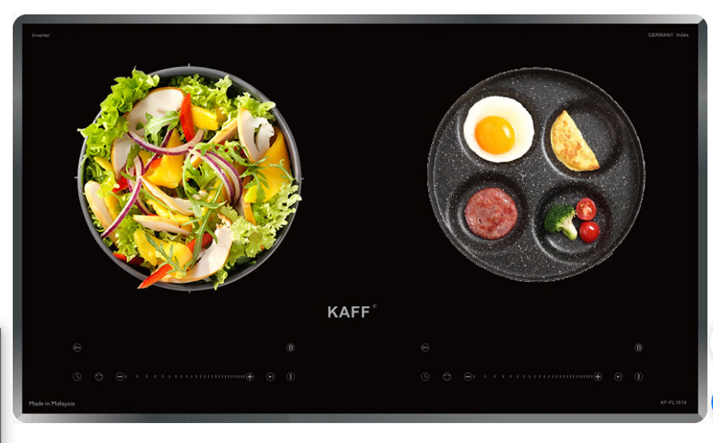 Bếp điện từ đôi Kaff KF-FLC101II - Hàng chính hãng