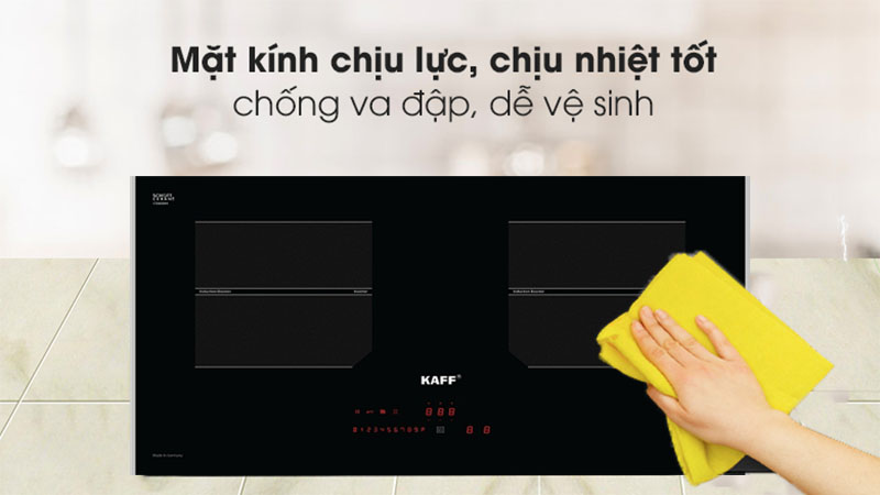 Bếp điện từ đôi Kaff KF-HD28II (Made in Germany) - Hàng chính hãng
