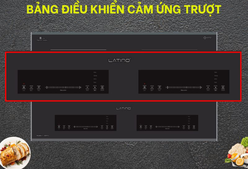 Bếp điện từ đôi Latino LT-333I Pro - Hàng chính hãng