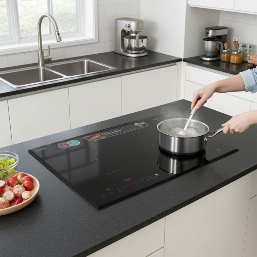 Thiết kế lắp âm sang trọng, tiết kiệm diện tích, tăng tính thẩm mỹ