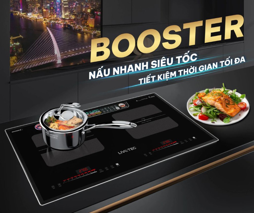 Chức năng nấu nhanh, tiết kiệm thời gian và điện năng