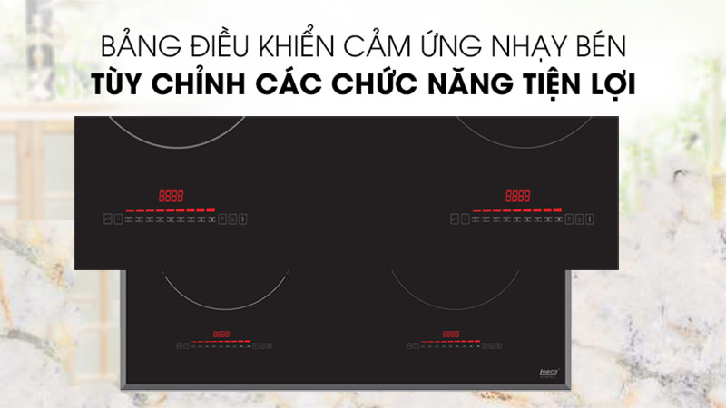 Bảng điều khiển của Bếp điện từ đôi Lorca TA-1035-Plus