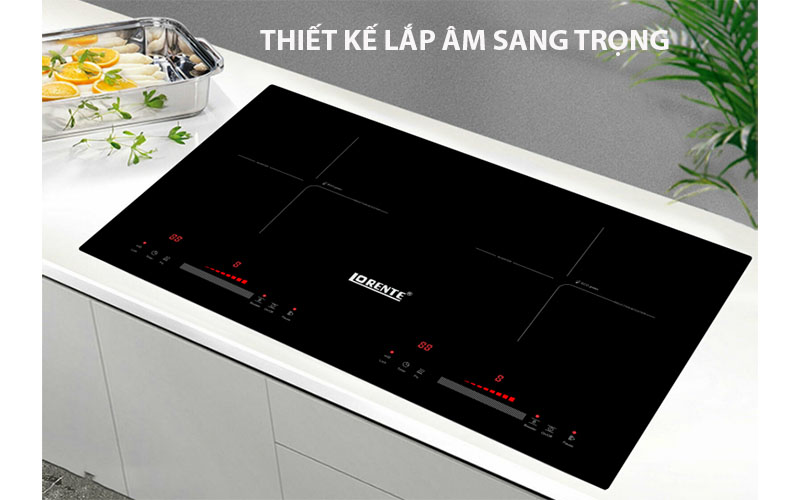 Bếp điện từ đôi Lorente LT-6789 - Hàng chính hãng