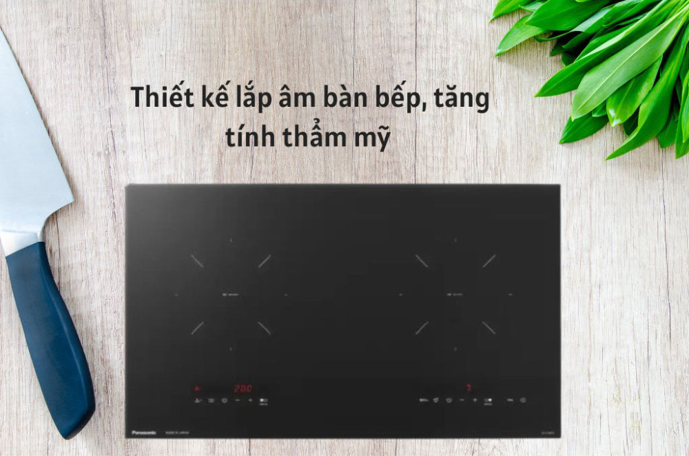 Bếp điện từ đôi Panasonic KY-C1W70KRA - Hàng chính hãng