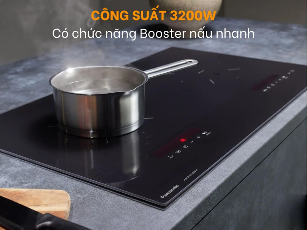 Bếp điện từ đôi Panasonic KY-C1W70KRA - Hàng chính hãng