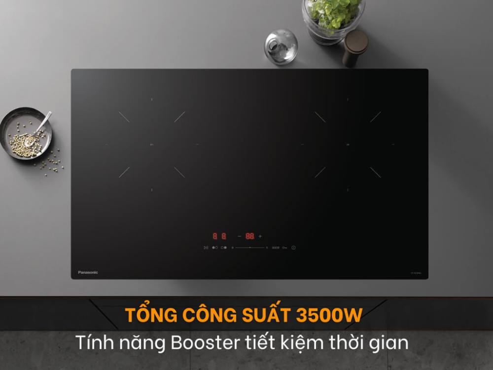 Bếp điện từ đôi Panasonic KY-R72AELYUE - Hàng chính hãng