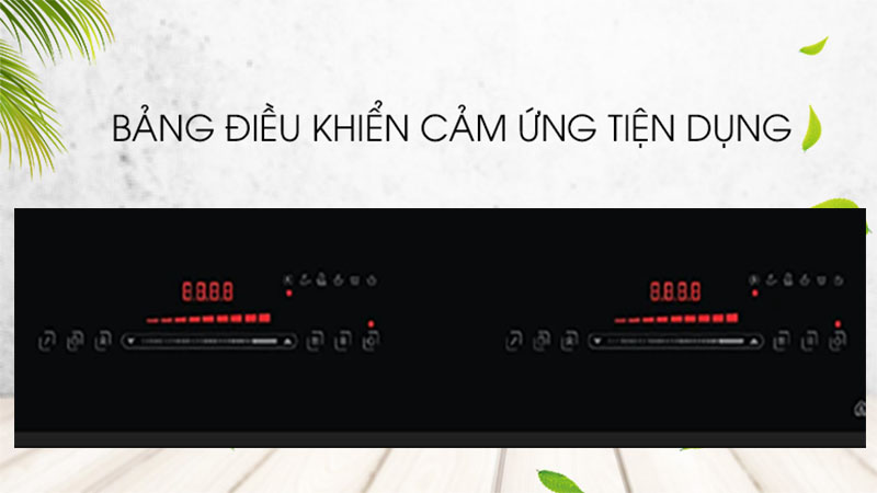 Bếp điện từ đôi Spelier STL-240C - Hàng chính hãng