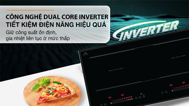 Bếp điện từ đôi Spelier STL-540S (Made in Thailand) - Hàng chính hãng