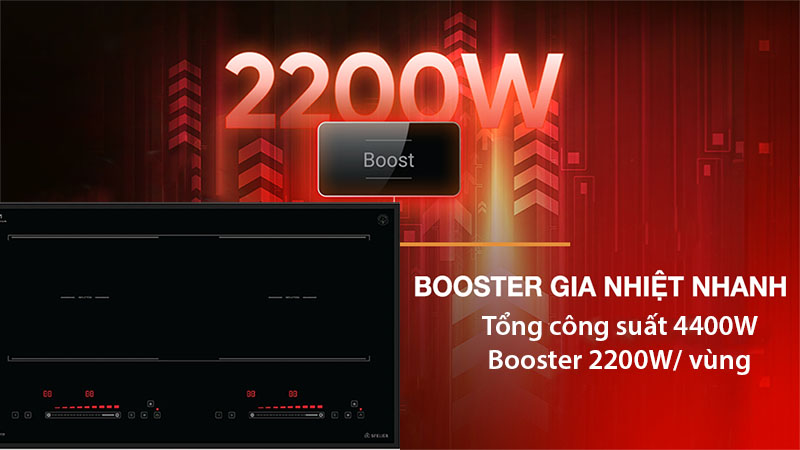 Bếp điện từ đôi Spelier STL-540S (Made in Thailand) - Hàng chính hãng