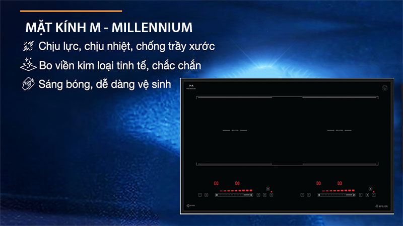 Bếp điện từ đôi Spelier STL-540S (Made in Thailand) - Hàng chính hãng