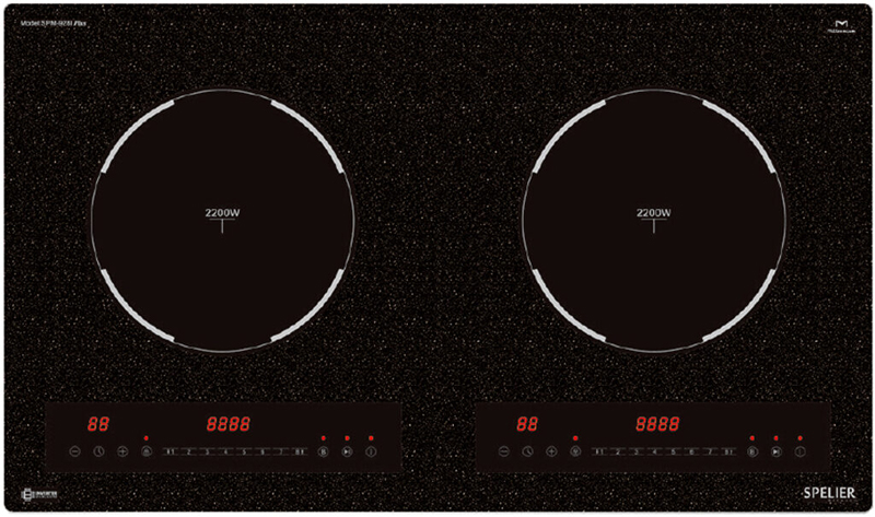 Bếp điện từ đôi Spelier SPM-928I PLUS - Hàng chính hãng