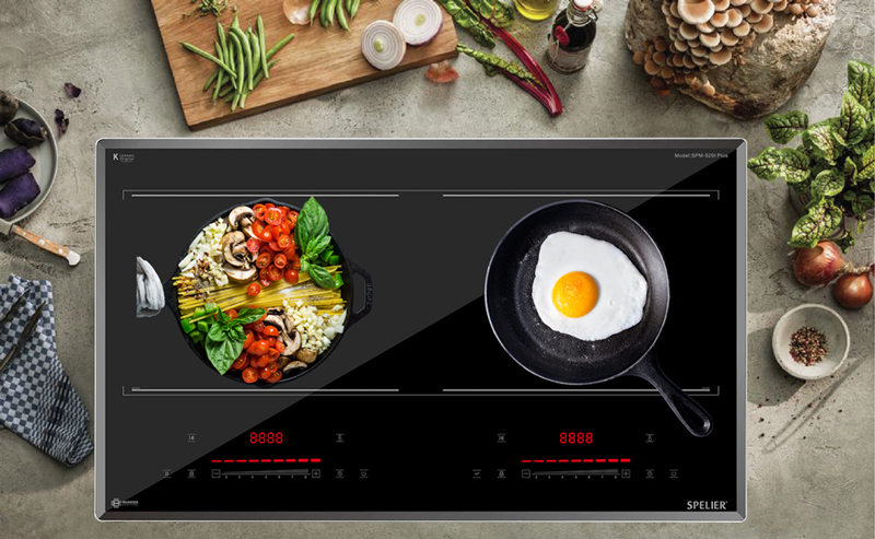 Bếp điện từ đôi Spelier SPM-929I PLUS - Hàng chính hãng