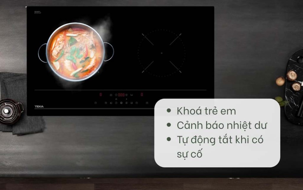 Tính năng thông minh, đảm bảo an toàn trong suốt quá trình sử dụng