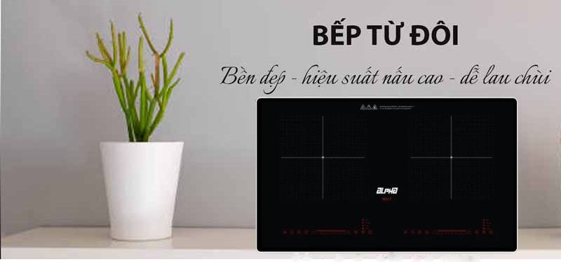 Thiết kế kiểu dáng lắp âm bàn bếp sang trọng