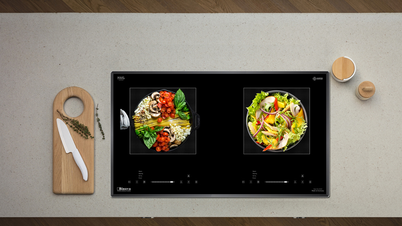 Thiết kế có thể lắp đặt âm dưới kệ bếp giúp tiết kiệm diện tích, tăng tính thẩm mỹ.