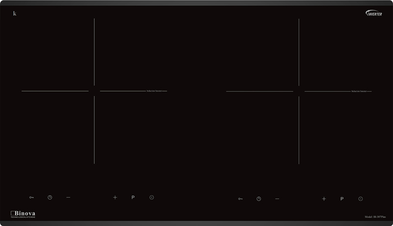 Bếp điện từ đôi Binova BI-307 PLUS - Hàng chính hãng
