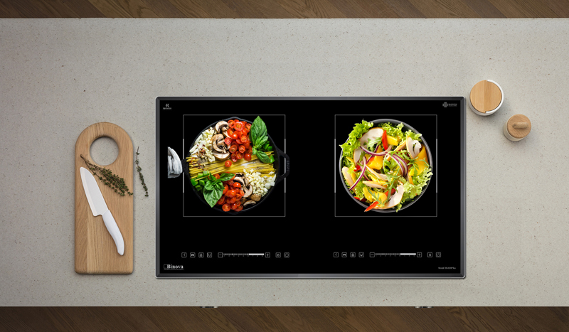 Bếp điện từ đôi Binova BI-509PLUS - Hàng chính hãng