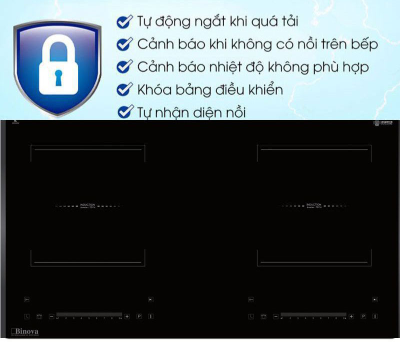 Có nhiều tính năng thông minh, đảm bảo an toàn trong quá trình sử dụng