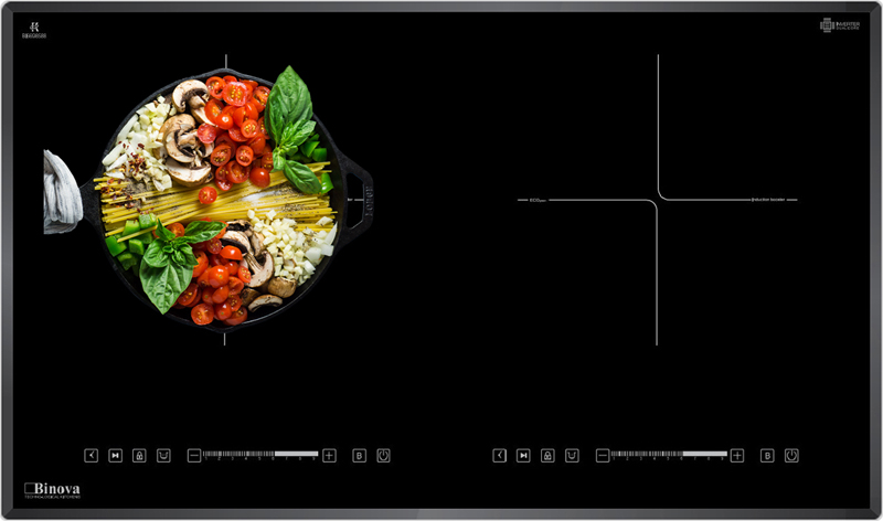 Bếp điện từ đôi Binova BI-590 PLUS - Hàng chính hãng