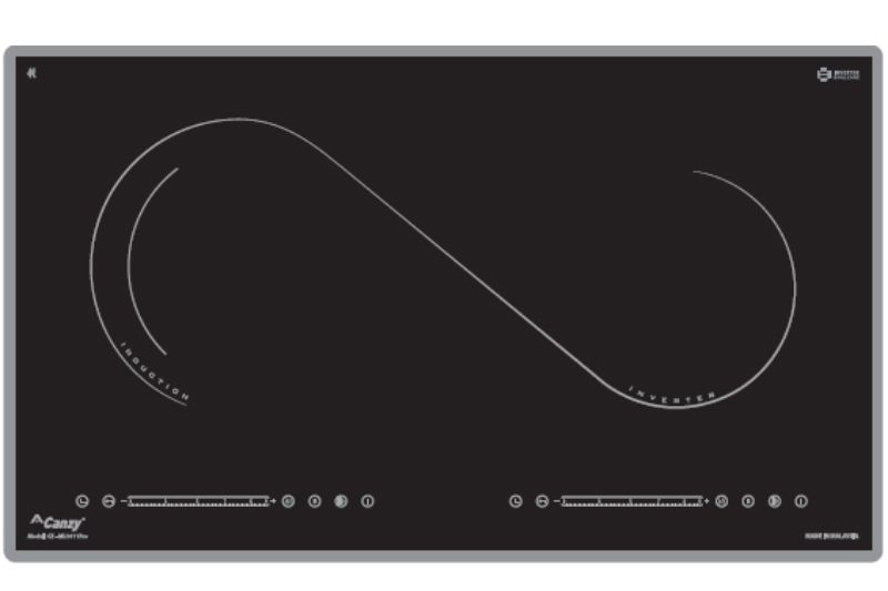Bếp điện từ đôi Canzy CZ-ML1011 PRO - Hàng chính hãng