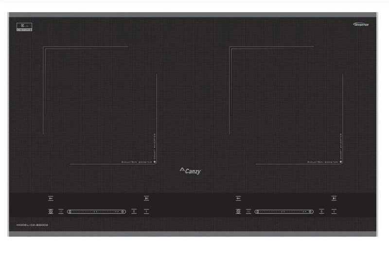 Bếp điện từ đôi Canzy CZ-SG002 - Hàng chính hãng