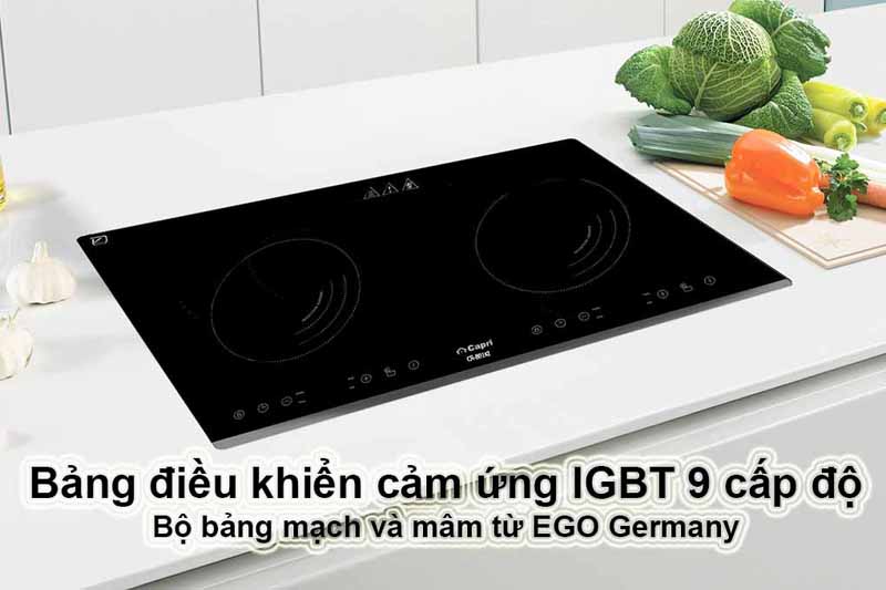 Bếp điện từ đôi Capri CR-801KI  - Hàng chính hãng