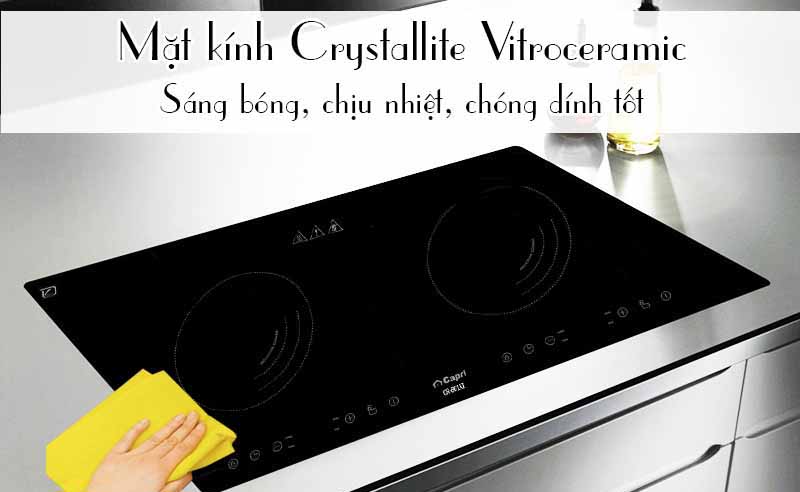 Bếp điện từ đôi Capri CR-801KI  - Hàng chính hãng