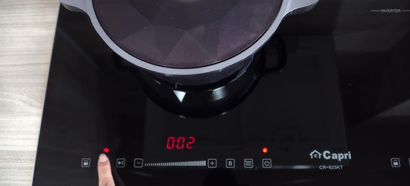 Bếp điện từ đôi Capri CR-824KT - Hàng chính hãng