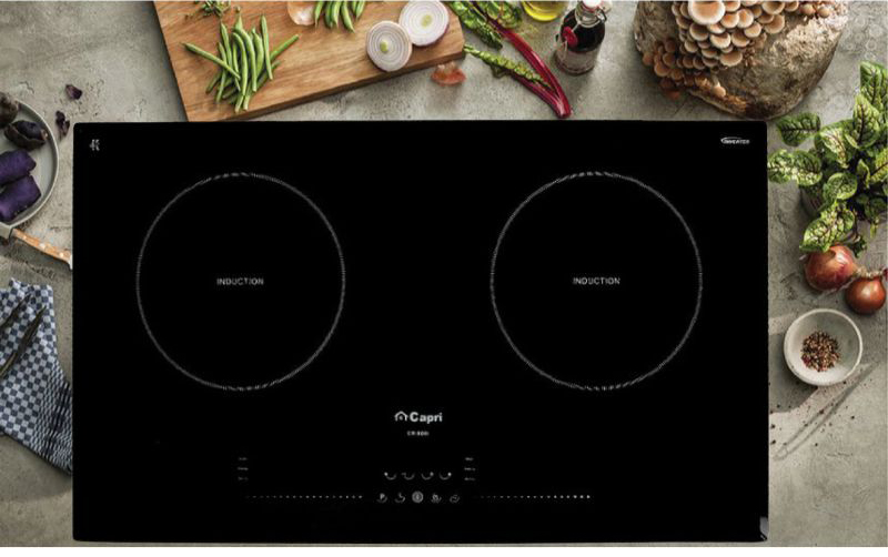 Bếp điện từ đôi Capri CR-806I - Hàng chính hãng