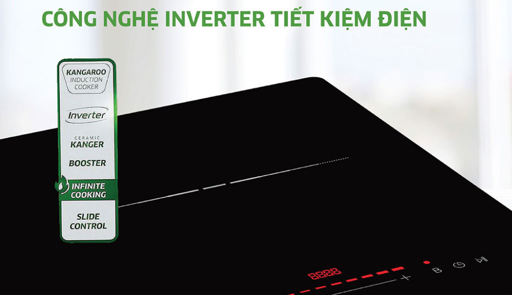 Bếp điện từ đôi Kangaroo KGIC48D1T - Hàng chính hãng