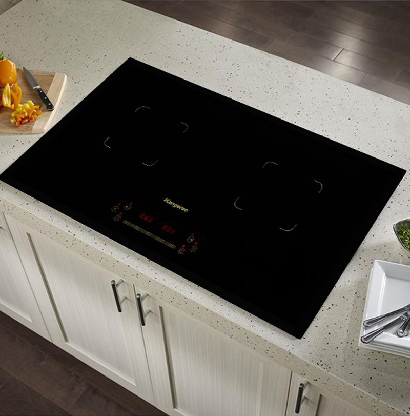 2 bếp nấu thiết kế lắp âm bàn bếp