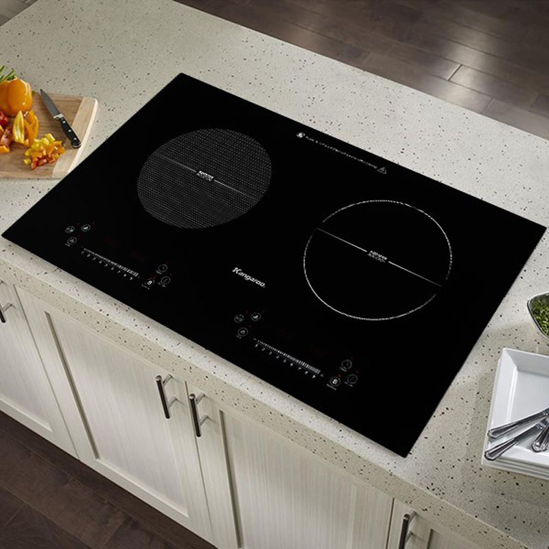 Bếp điện từ đôi Kangaroo KG855I - Hàng chính hãng