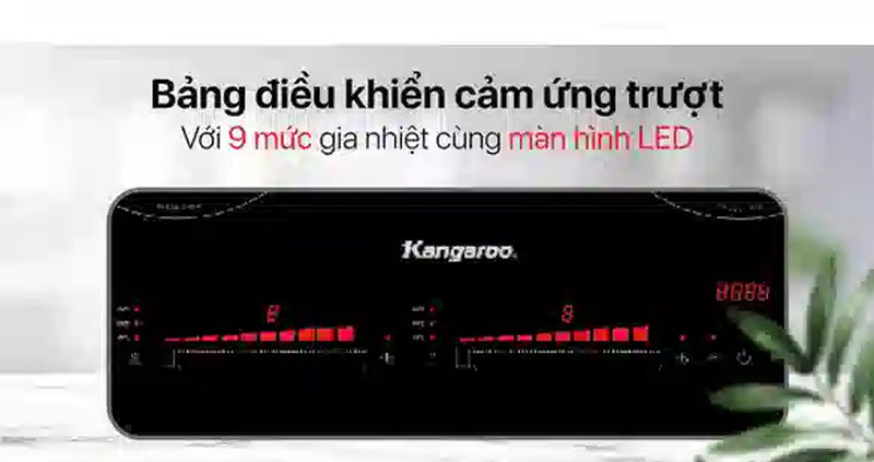 Bếp điện từ đôi Kangaroo kg865I - Hàng chính hãng