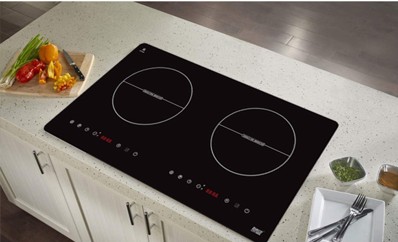 Bếp điện từ đôi Lorca LCI-886G - Hàng chính hãng