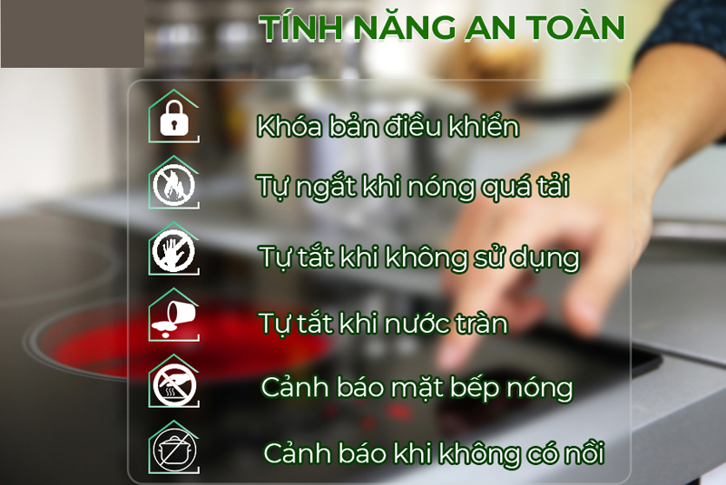Bếp điện từ đôi Lorca LCI 899 PRO - Hàng chính hãng