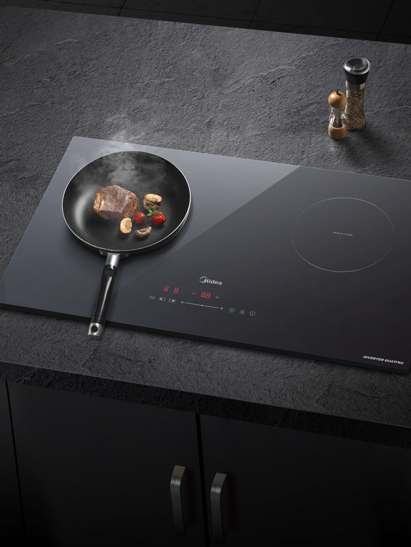 Bếp điện từ đôi Midea MC-ID 3523 - Hàng chính hãng