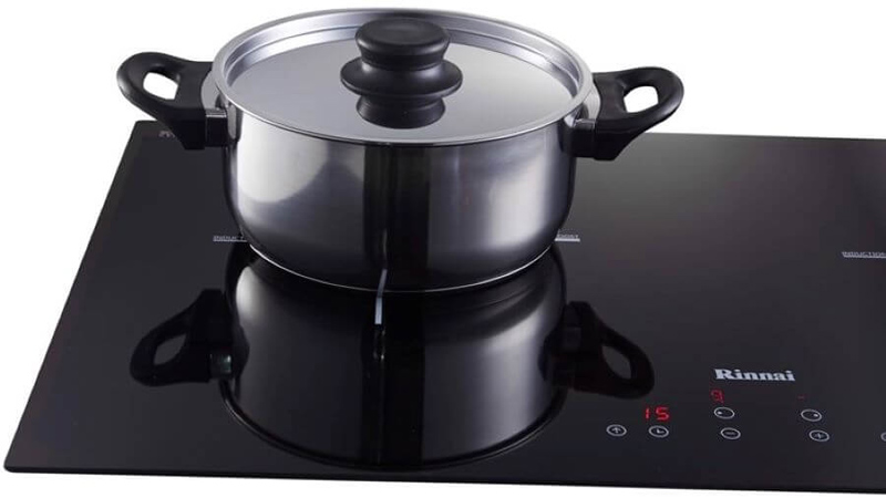 Bếp điện từ đôi Rinnai RB-7012H-CB - Hàng chính hãng