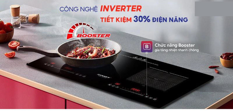 Công nghệ Inverter thông minh vượt trội tiết kiệm 20-30% điện năng hàng tháng