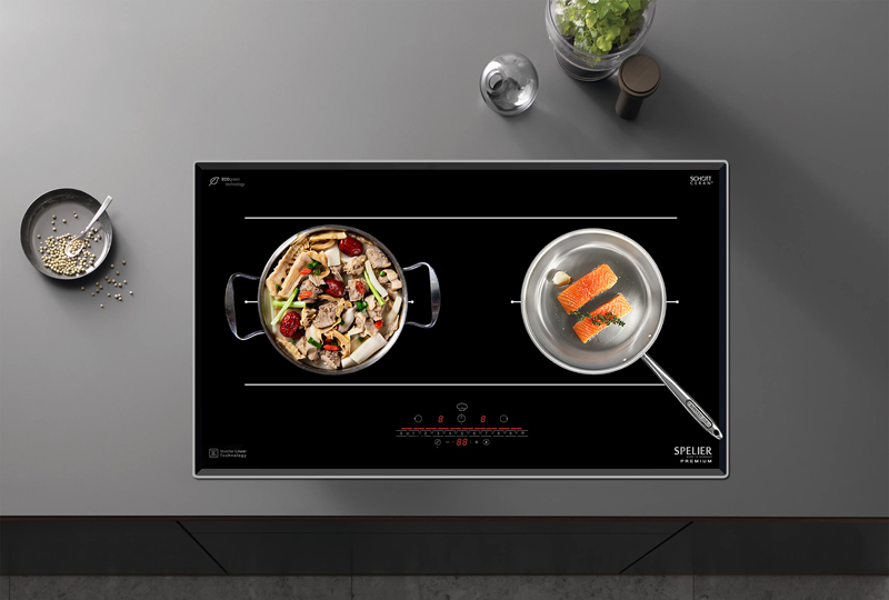 Bếp điện từ đôi Spelier SPE IC-118 - Hàng chính hãng