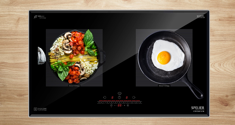 Bếp điện từ đôi Spelier SPE IC-1189 - Hàng chính hãng