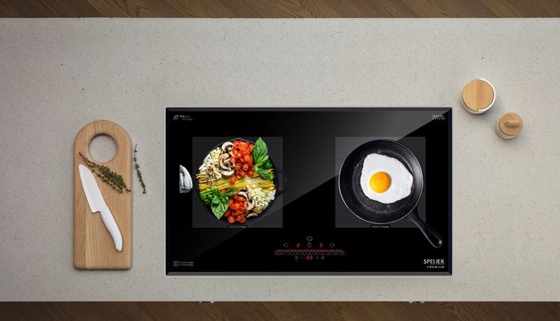 Bếp điện từ đôi Spelier SPE IC-1189 - Hàng chính hãng