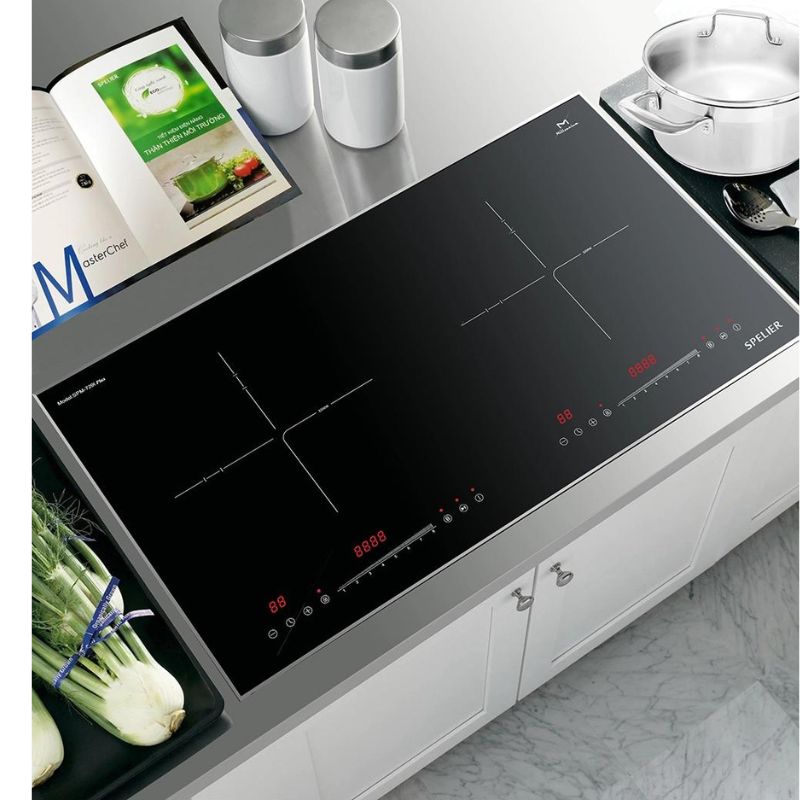 Thiết kế kiểu dáng lắp âm bếp sang trọng, tối ưu diện tích