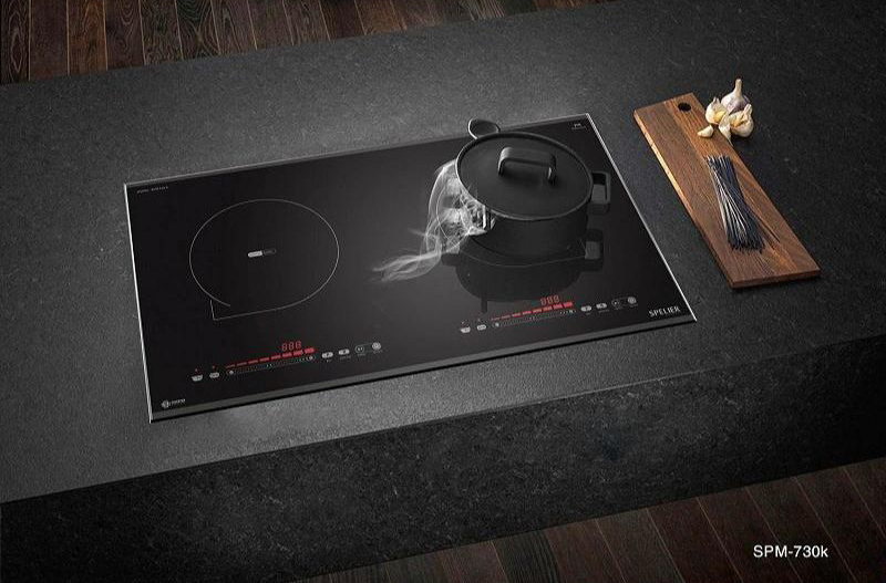 Bếp điện từ đôi Spelier SPM-730K - Hàng chính hãng