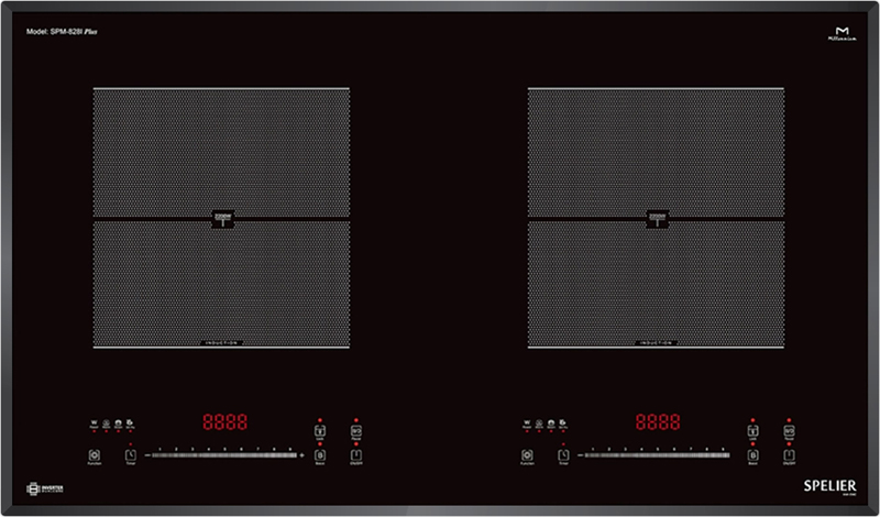 Bếp điện từ đôi Spelier SPM–828I PLUS - Hàng chính hãng