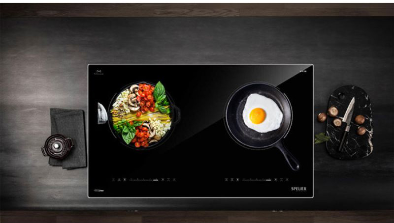 Bếp điện từ đôi Spelier SPV-T06 - Hàng chính hãng