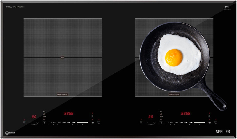 Bếp điện từ đôi Spelier SPM-T75K - Hàng chính hãng