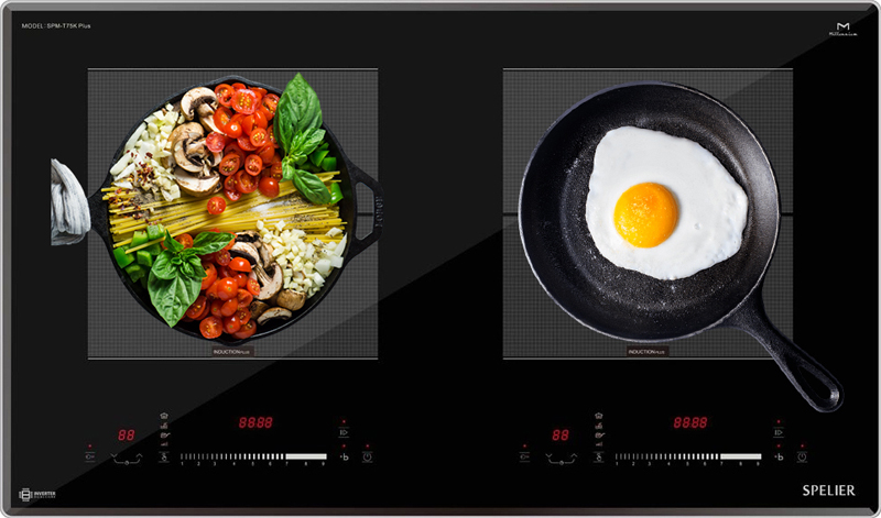 Bếp điện từ đôi Spelier SPM-T75K - Hàng chính hãng