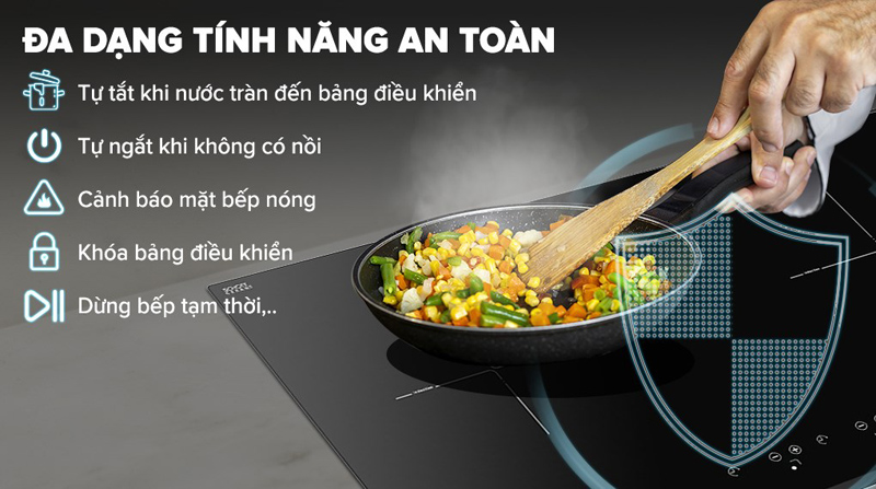Bếp điện từ đôi Hafele HC-IS772EA - Hàng chính hãng