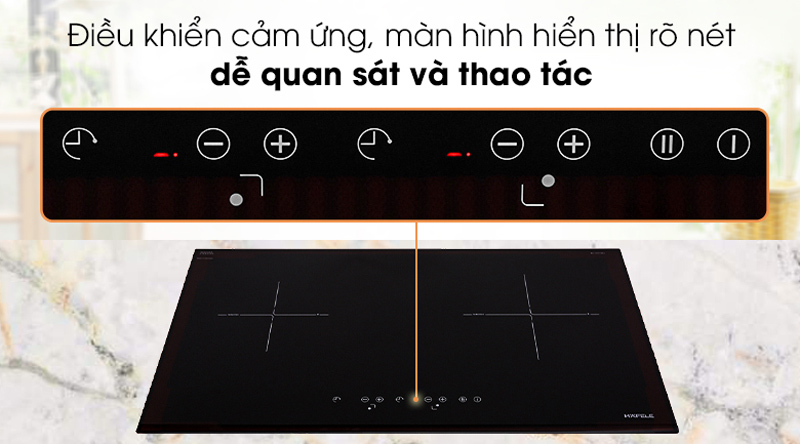 Bếp điện từ đôi Hafele HC-IS772EA - Hàng chính hãng